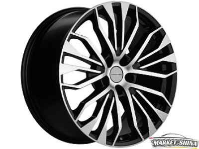 Khomen KHW2009 (Q7) 8.5 x 20 5*112 Et:30 Dia:66.6 Black-FP