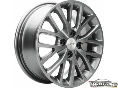 Khomen KHW1507 (Rapid/Fabia) 6 x 15 5*100 Et:38 Dia:57.1 Gray