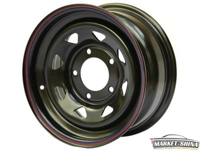 Off-Road-Wheels Black mat 8 x 16 5*139.7 Et:-3 Dia:110.1 Черный матовый