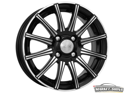 K&K Акцент (КС562) 7 x 17 5*108 Et:50 Dia:63.35 Алмаз черный