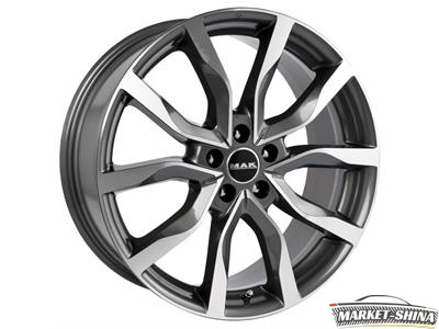 MAK Koln 9.5 x 21 5*114.3 Et:48 Dia:76 Gunmetal Mirror Face