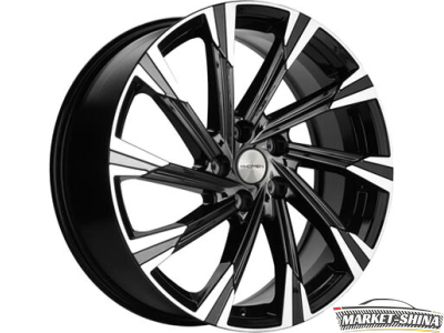 Khomen KHW1901 (Kodiaq) 7.5 x 19 5*112 Et:43 Dia:57.1 Black-FP