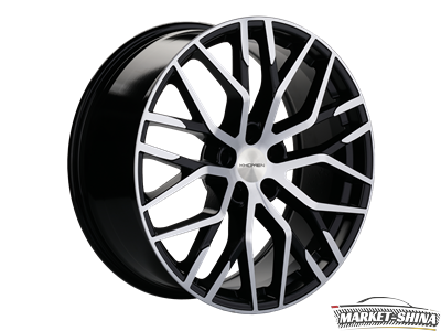 Khomen KHW2005 (Q8) 8.5 x 20 5*112 Et:20 Dia:66.5 Black-FP