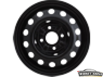 ТЗСК Hyundai Solaris, Kia Rio 6 x 15 4*100 Et:48 Dia:54.1 черный
