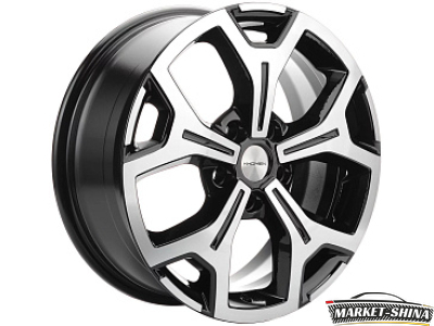 Khomen KHW1710(2) (Mercedes Vito) 6.5 x 17 5*112 Et:50 Dia:66.6 Black