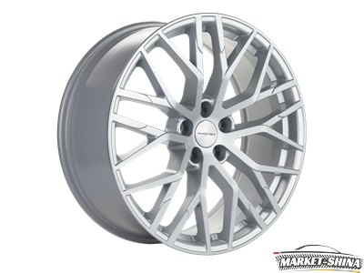 Khomen KHW2005 (Audi/VW) 8.5 x 20 5*112 Et:33 Dia:66.5 Brilliant Silver-FP