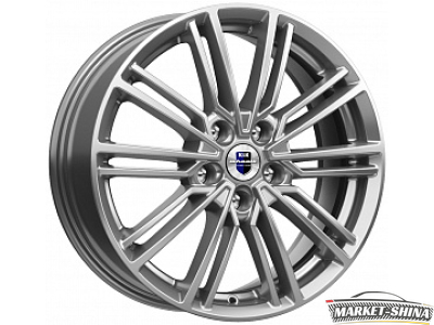 K&K Эрфурт (КС903) 7 x 17 4*100 Et:41 Dia:60.1 Дарк платинум