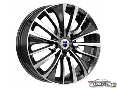 K&K Flanker 6.5 x 17 4*100 Et:41 Dia:60.1 алмаз-чёрный