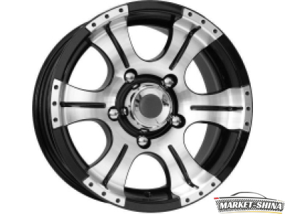 K&K Байконур (КС465) 8 x 16 6*139.7 Et:0 Dia:110.1 Алмаз черный