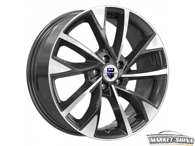 K&K Роквуд (КС900) 7 x 17 5*115 Et:40 Dia:70.2 Алмаз черный