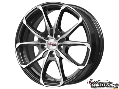 iFree Такеши 6 x 16 4*114.3 Et:40 Dia:67.1 Блэк Джек