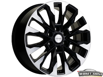 Khomen KHW2009 (Tugella) 8.5 x 20 5*108 Et:46 Dia:63.4 Black-FP