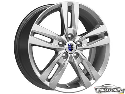 K&K Rassvet 6.5 x 16 5*100 Et:38 Dia:67.1 Сильвер