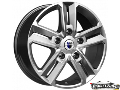 K&K Backfire (КС763) 8 x 18 5*114.3 Et:45 Dia:66.1 Дарк платинум