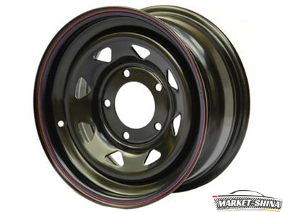Off-Road-Wheels Black 8 x 16 6*139.7 Et:0 Dia:110.1 Черный