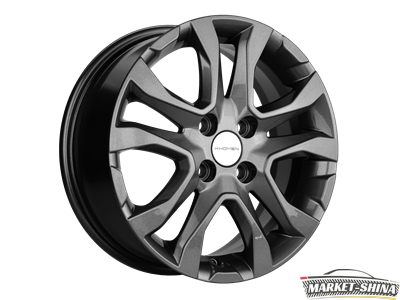 Khomen 1503 6 x 15 4*100 Et:46 Dia:54.1 Gray