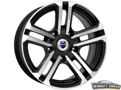 K&K Палладика (КС591М) 7 x 16 5*139.7 Et:5 Dia:98 Дарк платинум