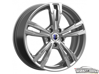 K&K Karrera Light (КС935) 7 x 18 5*108 Et:33 Dia:67.1 Дарк платинум