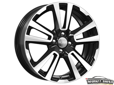 K&K КС874 6.5 x 17 4*100 Et:43 Dia:60.1 Алмаз черный