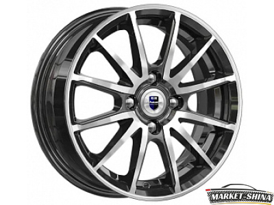 K&K Квант (КС960) 5.5 x 14 4*98 Et:35 Dia:58.5 Алмаз черный