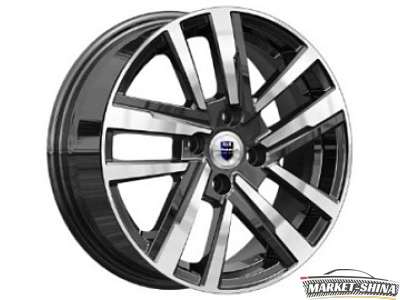 K&K Хант (КС103) 6 x 15 4*100 Et:40 Dia:60.1 Алмаз черный