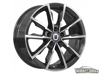 K&K Меренге 7.5 x 17 5*114.3 Et:45 Dia:67.1 алмаз-чёрный