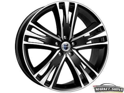 K&K Атлас (КС661) 8.5 x 20 5*120 Et:45 Dia:64.1 Алмаз черный