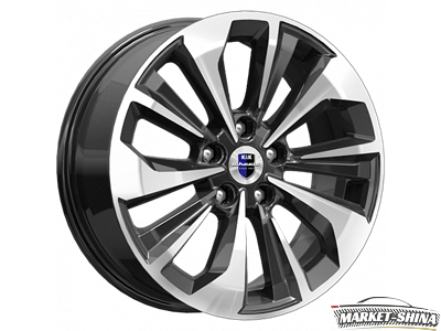 K&K Авиор (КС936) 7 x 17 5*110 Et:40 Dia:65.1 Алмаз черный