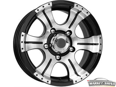 K&K Байконур 7 x 15 6*139.7 Et:20 Dia:108.6 алмаз черный