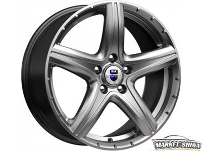 K&K Барракуда (КС567) 7.5 x 17 5*114.3 Et:38 Dia:66.1 Дарк платинум