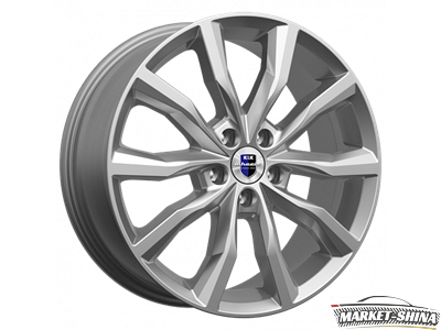 K&K Портер (КС906) 7.5 x 18 5*114.3 Et:33 Dia:67.1 Дарк платинум