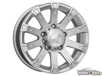 K&K Байкал 7 x 16 5*139.7 Et:35 Dia:95.5 сильвер