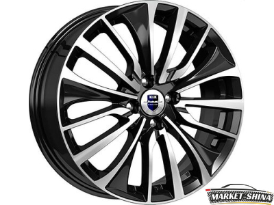 K&K Flanker (КС1097) 6.5 x 17 5*112 Et:33 Dia:57.1 Алмаз черный