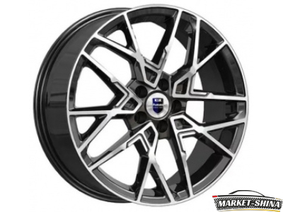 K&K Вудроф (КС104) 7 x 18 5*112 Et:45 Dia:57.1 Алмаз черный