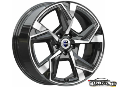 K&K Кайан (КС101) 7.5 x 18 5*114.3 Et:40 Dia:66.1 Алмаз черный