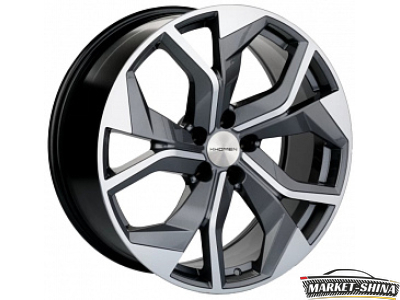 Khomen KHW2006 (RX) 8.5 x 20 5*114.3 Et:35 Dia:67.1 Black-FP