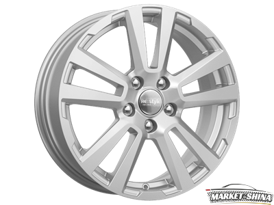 K&K КС874 6.5 x 17 4*100 Et:43 Dia:60.1 сильвер