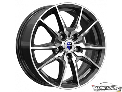 K&K Адамар 6.5 x 16 5*100 Et:40 Dia:67.1 алмаз чёрный