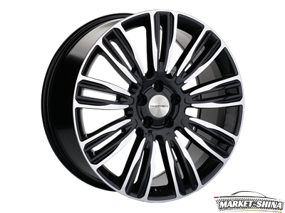 Khomen KHW2004 (RRover) 8.5 x 20 5*120 Et:45 Dia:72.6 Black-FP