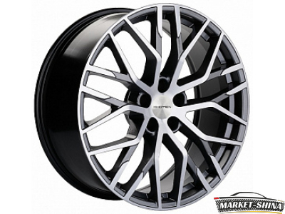 Khomen KHW2005 (Audi/VW) 8.5 x 20 5*112 Et:30 Dia:66.5 Black