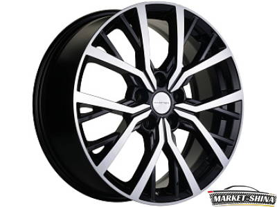 Khomen KHW1806 (Exeed TXL) 7 x 18 5*108 Et:36 Dia:65.1 Black