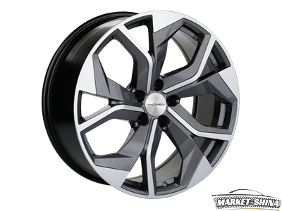 Khomen KHW2006 (RX) 8.5 x 20 5*114.3 Et:30 Dia:60.1 Gray-FP
