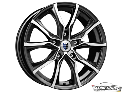 K&K Твист (КС697) 7.5 x 17 5*112 Et:37 Dia:66.6 Алмаз черный