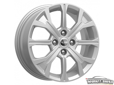 K&K КС945 6 x 15 4*100 Et:50 Dia:60.1 сильвер