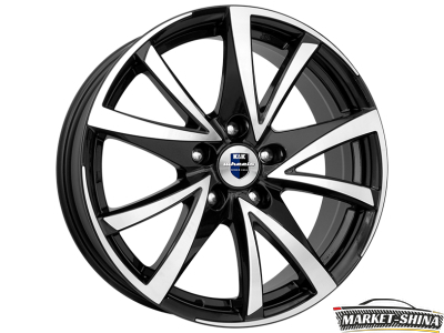 K&K Акцент (КС641) 5.5 x 14 4*98 Et:40 Dia:58.5 Алмаз черный