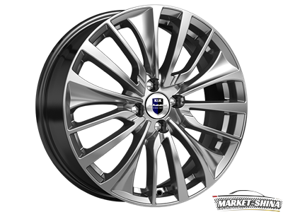 K&K Flanker 6.5 x 17 4*100 Et:41 Dia:60.1 ДАРК ПЛАТИНУМ