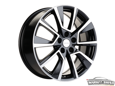 Khomen KHW1802 (Karoq) 7 x 18 5*112 Et:45 Dia:57.1 Black-FP