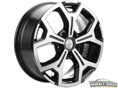 Khomen KHW1710(2) (Mercedes Vito) 6.5 x 17 5*112 Et:50 Dia:66.6 Black-FP