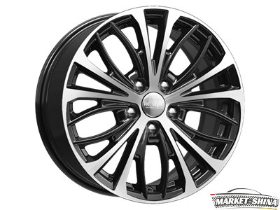 K&K КС873 7.5 x 17 5*114.3 Et:52.5 Dia:67.1 алмаз черный