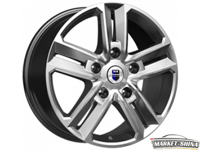 K&K Backfire (КС763) 8 x 18 5*114.3 Et:50 Dia:60.1 Дарк платинум